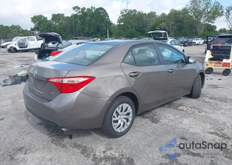 2017 Toyota Corolla Le from USA, damaged, VIN 2T1BURHEXHC888842